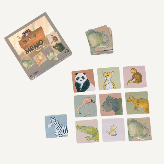 memo memory ark van noach spelletje egmonttoys
