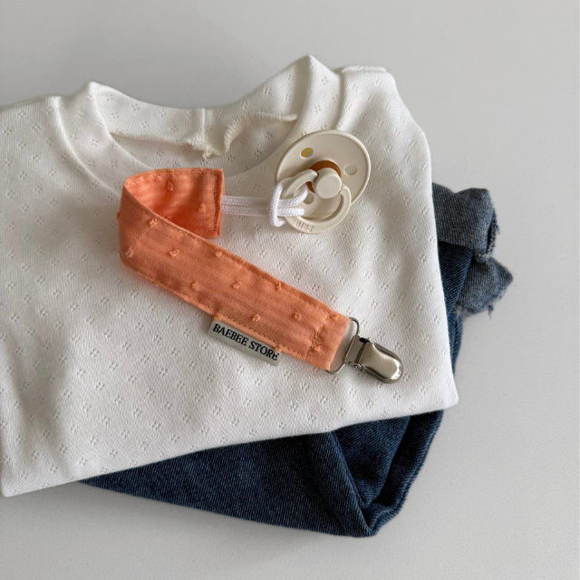 Striped scarf kids gray