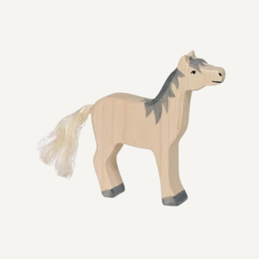 holztiger paard houten dier speelgoed