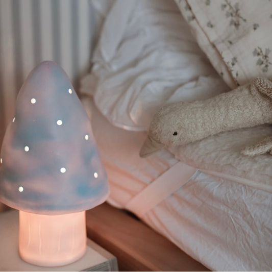 paddenstoel lamp lichtblauw egmont toys