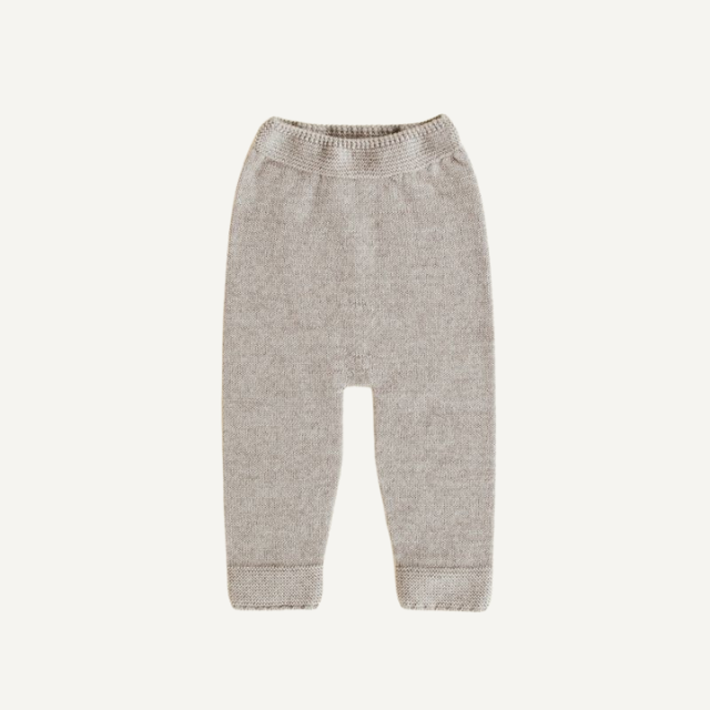 baby wollen broek legging hvid grijs sand