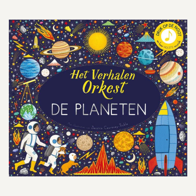 planeten verhalen orkest muziekboek kinderboek leesboek