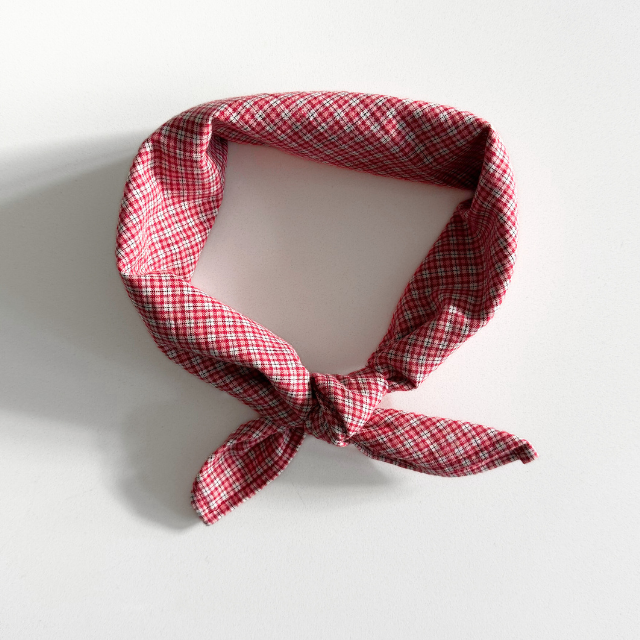 rood geruite sjaal kids baby