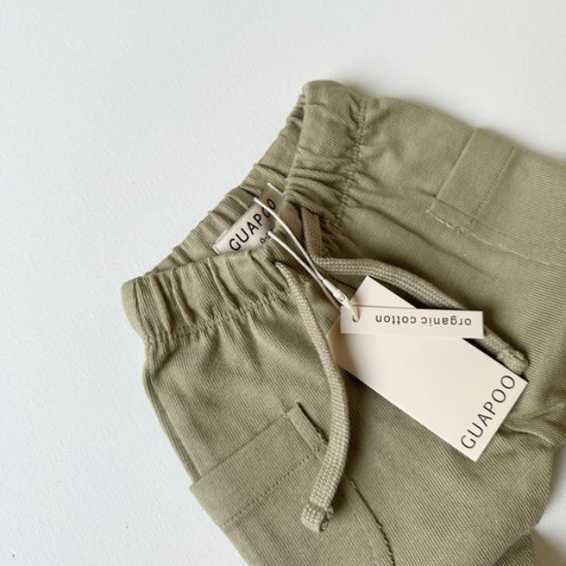 saliegroen broek guapoo baby newborn