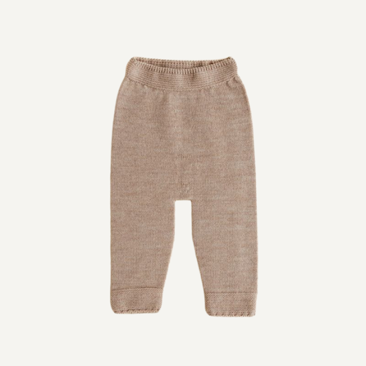 merinowol wol broek legging sand baby hvid