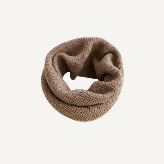 sjaal gigi tube sand hvid merinowol