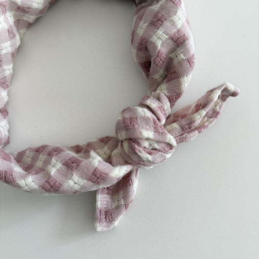 roze geruite sjaal meisjes kids baby