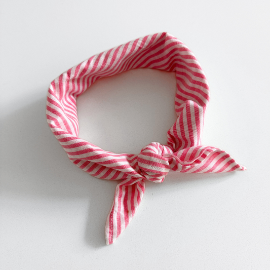 roze wit gestreepte sjaal kids baby