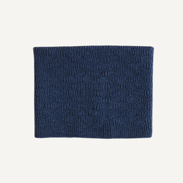 gigi sjaal hvid merinowol wol baby kids blauw wol marineblauw