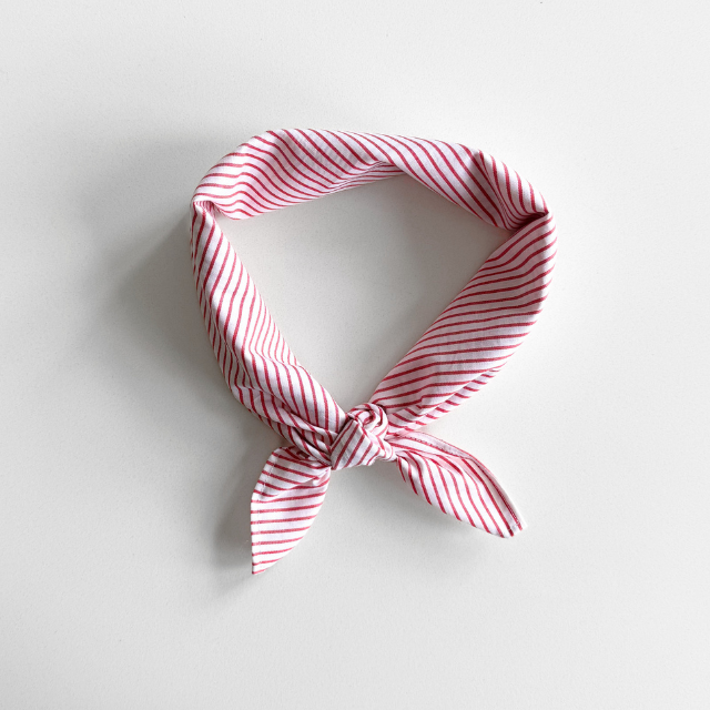 rood gestreept sjaaltje kids 