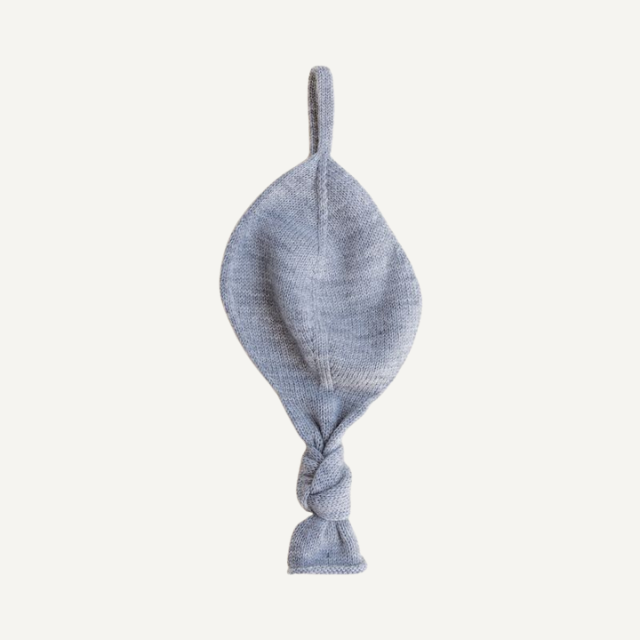 titi merinowol grey melange speendoek wol