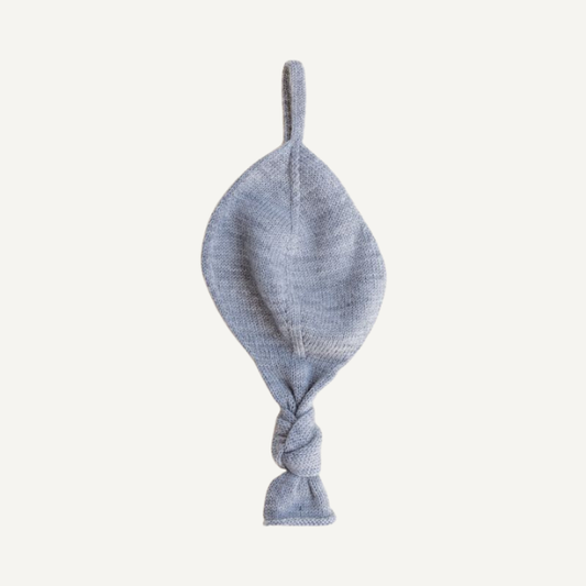 titi merinowol grey melange speendoek wol