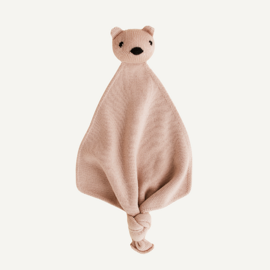 teddy tokki merinowol apricot baby newborn knuffel hvid