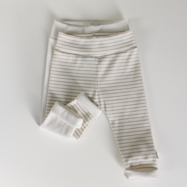Two thirteen striped legging 