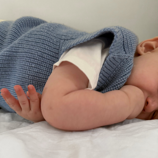 newborn baby vest harvey hvid light blue 