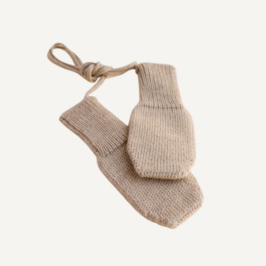 wantjes hvid merinowol sand baby kids