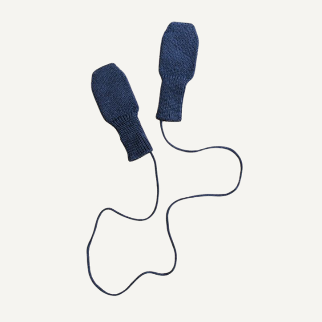 hvid wantjes blauw merinowol wol wanten